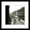 A View of Westbourne Grove, London, showing Whiteley's department store, c.1890 by English Photographer