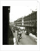 A View of Westbourne Grove, London, showing Whiteley's department store, c.1890 by English Photographer