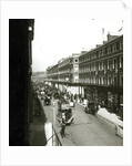 A View of Westbourne Grove, London, showing Whiteley's department store, c.1890 by English Photographer