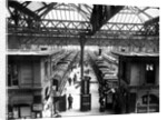 Interior of Charing Cross Station, London, c.1890 by English Photographer