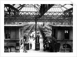 Interior of Charing Cross Station, London, c.1890 by English Photographer