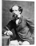 Charles Dickens, 1861 by Herbert Watkins