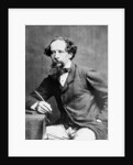 Charles Dickens, 1861 by Herbert Watkins