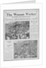 The Woman Worker front page, 1918 by Anonymous