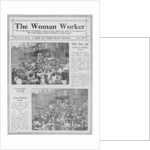 The Woman Worker front page, 1918 by Anonymous