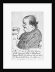 Mr C-m-l the jolly presenter of the Canongate Kirk in Edinburgh, c.1781 by English School