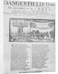 Broadside of 'Dangerfield's Dance', 1685 by English School