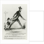 Papa Cobden taking Master Robert a free trade walk, 1845 by Richard Doyle