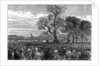 Meeting at the Reformer's Tree, Hyde Park London, 1867 by English School