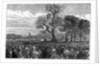 Meeting at the Reformer's Tree, Hyde Park London, 1867 by English School
