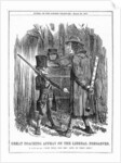 Great Poaching Affray on the Liberal Preserves, 1859 by English School