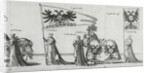 Banners at the Funeral Procession of Emperor Charles V, 1559 by Jan van & Doetechum Lucas van& Bol Hans Doetechum the elder