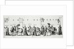 Arms of Castile and Leon at the Funeral Procession of Emperor Charles V, 1559 by Jan van Doetechum the elder