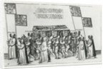 The funeral cortege of Sir Philip Sidney on the way to St. Paul's Cathedral, 1587 by Theodor de Bry