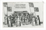The funeral cortege of Sir Philip Sidney on the way to St. Paul's Cathedral, 1587 by Theodor de Bry