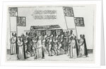 The funeral cortege of Sir Philip Sidney on the way to St. Paul's Cathedral, 1587 by Theodor de Bry