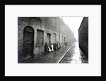 London Slums, c.1900 by English Photographer