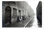 London Slums, c.1900 by English Photographer