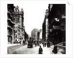 Victoria Street, London, c.1890 by English Photographer