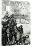 Fetching Water from the River from 'London Street Arabs' by Dorothy Tennant, 1890 by Dorothy nee Tennant Stanley