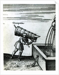 An apprentice fetching water from a fountain by Joris Hoefnagel