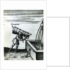 An apprentice fetching water from a fountain by Joris Hoefnagel
