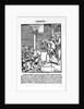 Christ Driving the Tradesmen and Money Lenders from the Temple from 'Passional Christi und Antichristi' by Philipp Melanchthon, published in 1521 by Lucas The Elder (studio of) Cranach