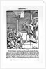 Christ Driving the Tradesmen and Money Lenders from the Temple from 'Passional Christi und Antichristi' by Philipp Melanchthon, published in 1521 by Lucas The Elder (studio of) Cranach