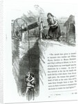 A boy and girl being wound up a mine shaft, illustration printed in the 'Westminster Review', July 1842 by English School