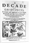 A Decade of Grievances, Alexander Leighton's pamphlet assaulting the institution of episcopacy, 1641 by English School
