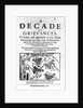 A Decade of Grievances, Alexander Leighton's pamphlet assaulting the institution of episcopacy, 1641 by English School