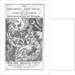 The Dreamer's Sure Guide, 1876 by English School