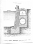 Section of Thames Embankment, Subway and Low Level Sewer, 1865 by English School