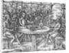 Relaxing in an arbour, 1577 by Thomas Hill
