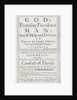 Titlepage of God's Protecting Providence, 1700 by Anonymous