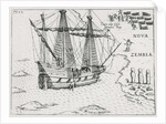 Barents' ship at Nova Zembla, 1598 by Dutch School