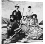 Lucy Walker with family and Swiss guide, 1864 by Anonymous