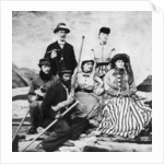 Lucy Walker with family and Swiss guide, 1864 by Anonymous