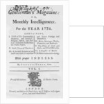 The Gentleman's Magazine, 1731 by English School