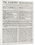 The Ladies Magazine, 1752 by English School