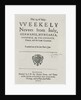 Weekly News, 1622 by English School