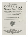Weekly News, 1622 by English School
