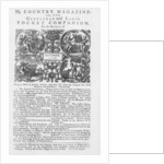 The Country Magazine, 1736 by English School