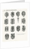 Decorative initials, 1889 by Anonymous