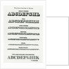 Two-line letters in shade typefaces from Vincent Figgins, c.1835 by English School