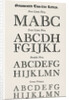 Ornamented Two-line Letters from Joseph Fry & Sons, 1785 by English School