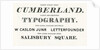 Specimen typefaces from William Caslon by English School