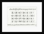 Specimen typefaces by Anonymous