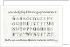 Specimen typefaces by Anonymous