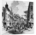 Church Lane, St Giles's, c.1840 by English School